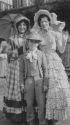 Leonard Ruoff, with mother and another woman at Spring Pageant staging of "Golden TRail," a musical comedy staged in Columbia back in 1931