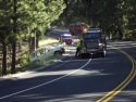 Head-on crash in Long Barn