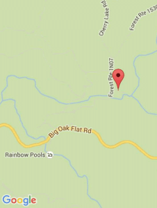 Location of Kayak Accident