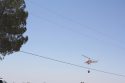 Fire on Highway 49 near Rawhide Road