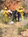 Emergency crews at HWY 120 crash