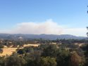Marshes Fire From East Side of Tuolumne River