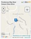 Fire on Ponderosa Way