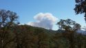 Marshes Flat Fire Visible From Twist Road