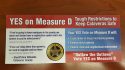 Erroneous Yes On Measure D flyer, mistakenly including opponent Sheriff Rick Dibasilio supportive quotes