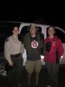 Martin Blanco surrounded by Deputy Boujikian and SAR Member Fox
