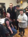 Emergency Medical Responder students being moulaged by Sonora High CTE Cosmetology.
