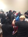 Emergency Medical Responder students being moulaged by Sonora High CTE Cosmetology.