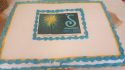Cake with the Courtesy: Soroptimist International of Twain Harte 50th Anniversary logo