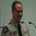 Deputy Rob Lyons speaks to Board of Supervisors