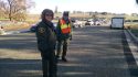 Helping Direct Traffic Outside Resource Connection Food Bank