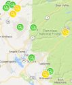 Thursday power outages in Mother Lode