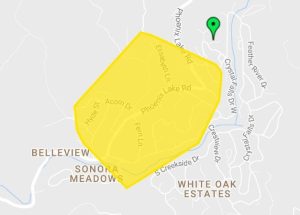 Creekside Drive power outage