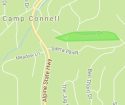 Camp Connell and Dorrington area power outage map