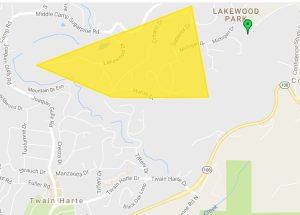 PG&E outage in the Twain Harte area
