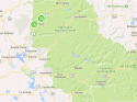 PG&E Thursday Morning Power Outages