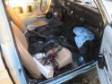 Davis' pickup with gun inside