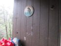 Bullet holes in trailer