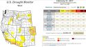 Drought Monitor Map, Feb 23, 2017