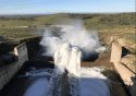 Don Pedro Reservoir's Controlled Spillway