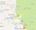 Monday Afternoon Power Outages