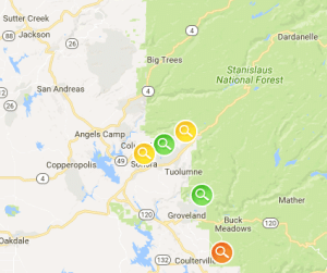 Monday Afternoon Power Outages