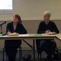Mother Lode Fairgrounds Board of Directors meeting (Left: Board President Missy Marino, right: Board Member Micki Rucker