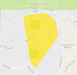 Power outage in the Phoenix Lake-Cedar Ridge area