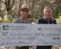 Yosemite Conservancy provides $12 million to Yosemite National Park. Pictured are Yosemite National Park Acting Superintendent Chip Jenkins and Yosemite Conservancy President Frank Dean.