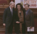 Levi Lowe (middle) wins top prize at California's Poetry-Out-Loud Competition