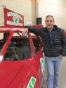 ATTCA Energy & Conservation Director Joe Bors checks out 2017 Calaveras Fair Destruction Derby Raffle Car