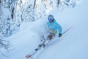 Dodge Ridge ski season on the slopes.