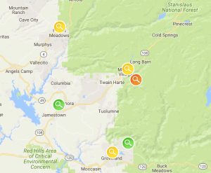 PG&E Power Outage Map