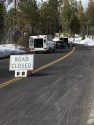 Rescue crews command post