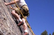 Rock climbing