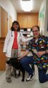 Dr. Jackson Of Twain Harte Veterinary Hospital and Deputy Hoffman with Adeline