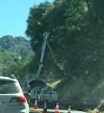 Extensive delays on Highway 49/108 between Sonora and Jamestown for treework, May 23, 2017