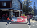 Flag Day June 14, 2017, outside Caldwell Insurance, Indian Rock Center