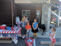 Flag Day June 14, 2017, outside Caldwell Insurance, Indian Rock Center