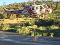 Columbia helicopter 404 assist in Mariposa County Fire