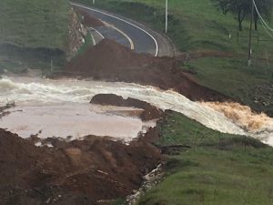 Bonds Flat Road damage