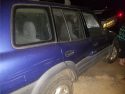 Stolen SUV at incident scene in Crystal Falls