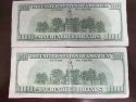 TCSO photos of counterfeit bills passed at two locations, June 17, 2017