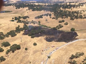 Vegetation Fire in Valley Springs