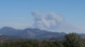 Mariposa Fire taken from Jamestown