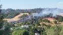 San Andreas vegetation fire