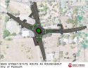 Caltrans draft of Pymouth roundabout in Amador County