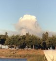 Detwiler Fire from Modesto Reservoir