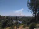 FIre buring on Jacksonville Road near Junitper Road