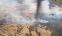 Jacksonville Fire burning in Jamestown